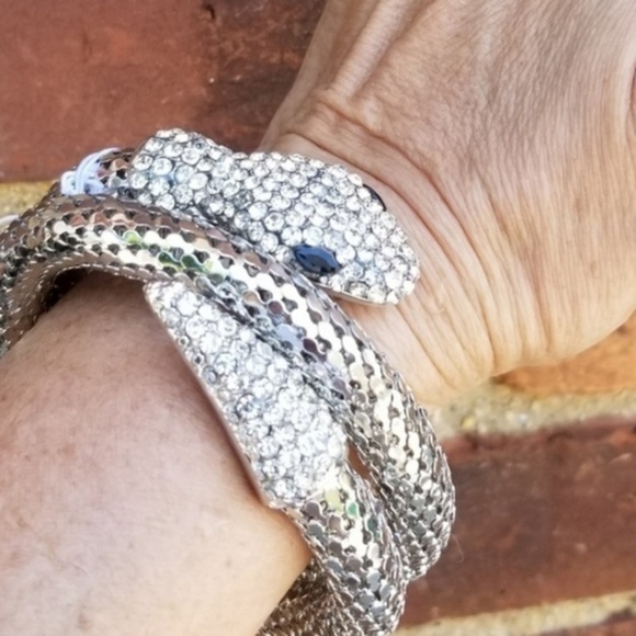 Silver serpent bracelet NEW - Picture 5 of 8
